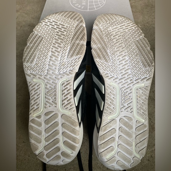 Adidas women’s “dropset” black and white trainers size 7 - Picture 6 of 8